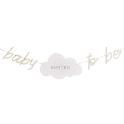 Guirlande Baby To Be Personlig