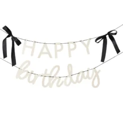 Guirlande Happy Birthday Cremehvid Roset