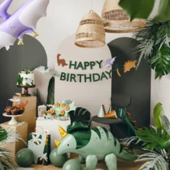 Guirlande Happy Birthday Dino