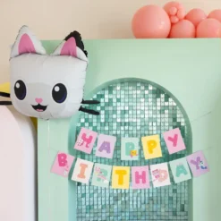 Guirlande Happy Birthday Gabbys Dukkehus