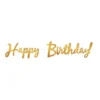 Guirlande Happy Birthday Guld