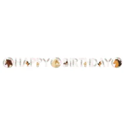 Guirlande Happy Birthday Heste