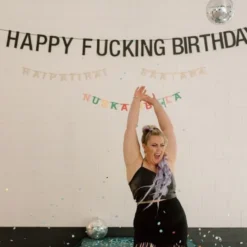 Guirlande Happy Fucking Birthday