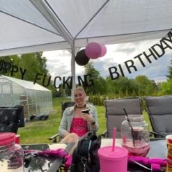 Guirlande Happy Fucking Birthday