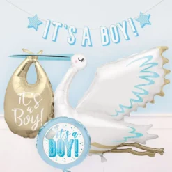 Guirlande It's a Boy Blå