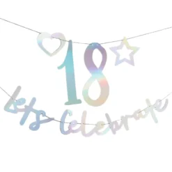 Guirlande Let's Celebrate Personlig Farveskinnende