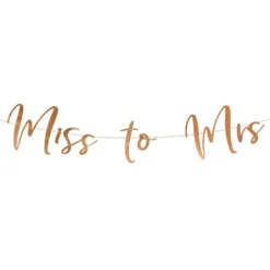 Guirlande Miss to Mrs Rosaguld