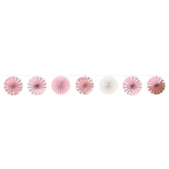 Guirlande Papirvifter Roséguld Blush