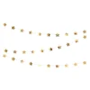 Guirlande Stjerner Guld Metallic
