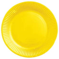 Gule paptallerkener