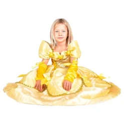 Gul Prinsessekjole Børnekostume