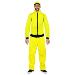Gul Rapper Træningsdragt Kostume