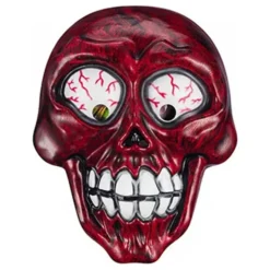 Halloweenmaske med slik