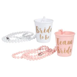 Halskæde med Shotglas Bride to Be