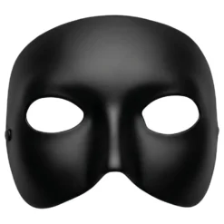 Halvmaske Sort