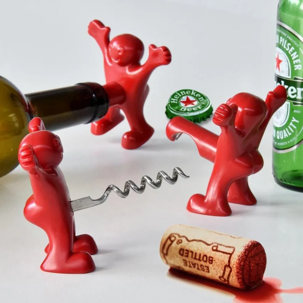 Happy Men Vin- Og øltilbehør Sæt