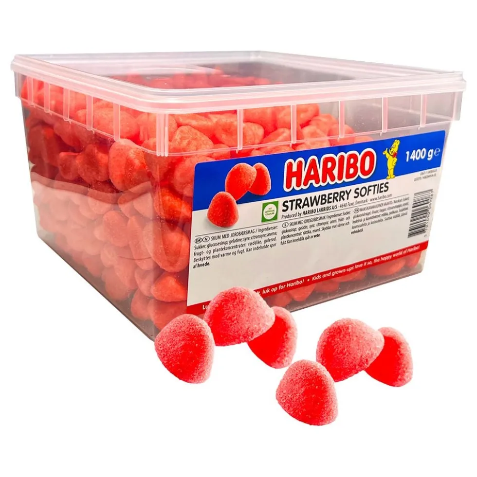 Haribo Kometer Jordbær Storpak