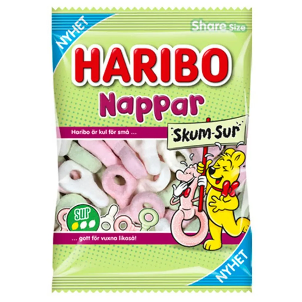 Haribo Skumsutter Sure