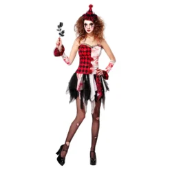 Harlekin Halloween Kostume