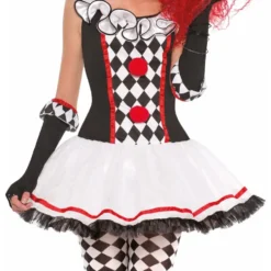 Harlequin Clown Børnekostume