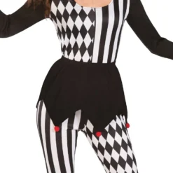 Harlequin Gøgler Kostume