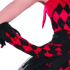 Harlequin Kjole Kostume
