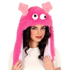 Hat Fluffy Monsters Lyserød