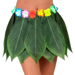 Hawaiinederdel Blade & Blomster