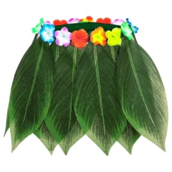 Hawaiinederdel Blade & Blomster