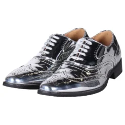 Herresko Oxford Sølv Metallic