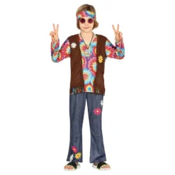Hippie Børnekostume
