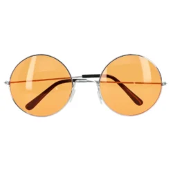 Hippieglasögon Stora Orange