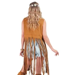 Hippie Vest med Frynser