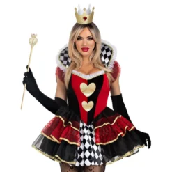 Hjerter Dame Deluxe Kostume