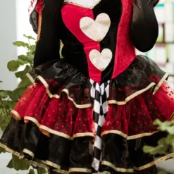 Hjerter Dame Deluxe Kostume