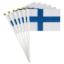 Håndflag Finske Flag