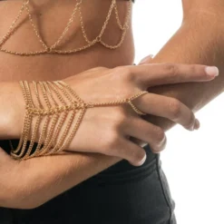 Håndkæde Armbånd Guld