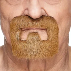 Håndværker Moustache Rød