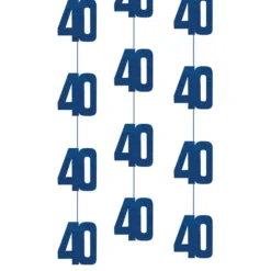 Hængende Dekorationer 40 Blå