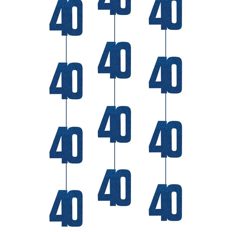 Hængende Dekorationer 40 Blå