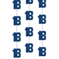 Hængende Dekorationer 18 Blå