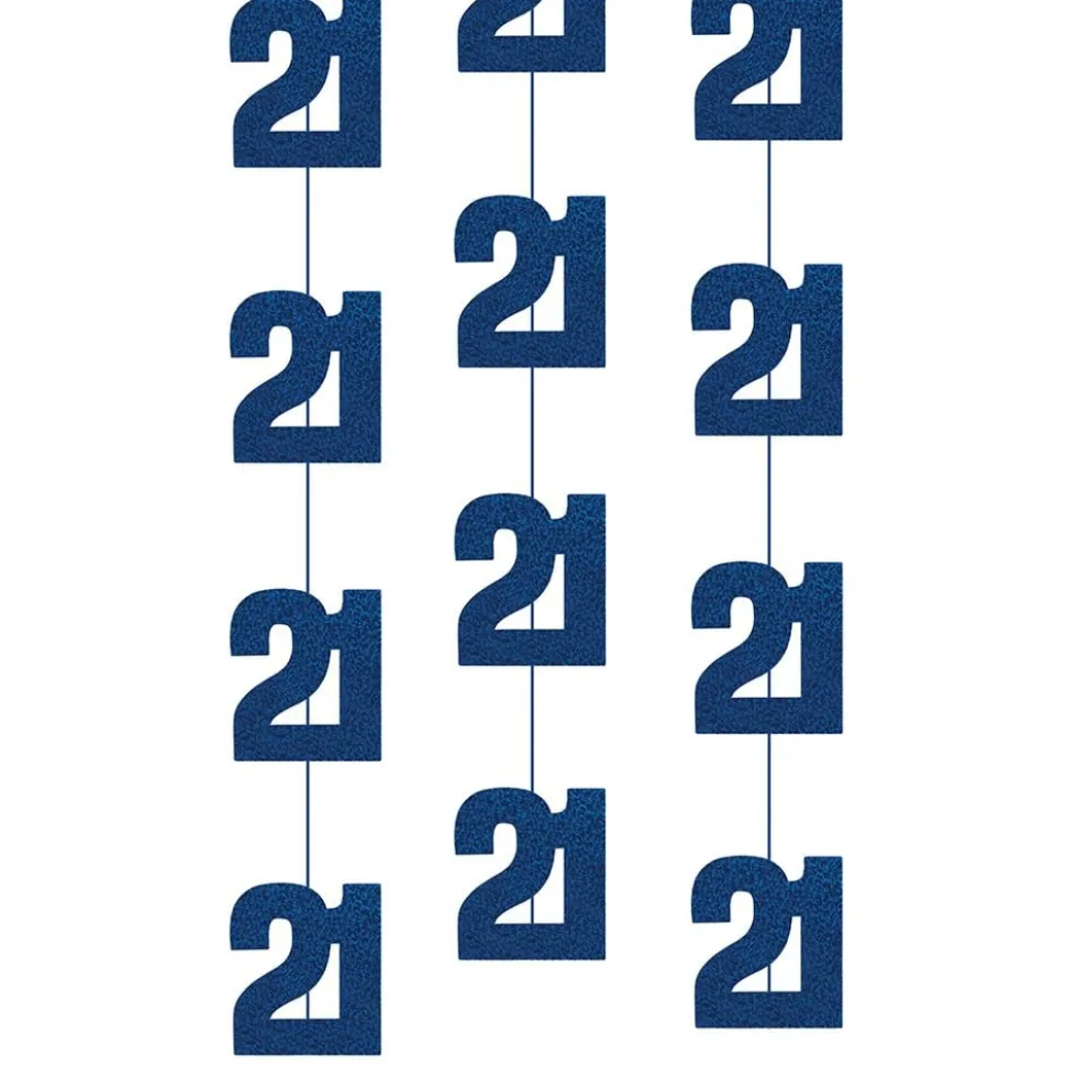Hængende Dekorationer 21 Blå