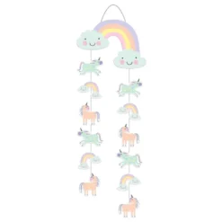 Hængende Dekoration Unicorns & Rainbows