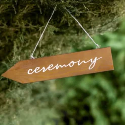 Hængende Skilt Ceremoni