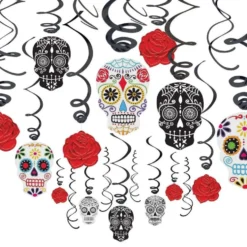 Hængende Swirls Day of the Dead