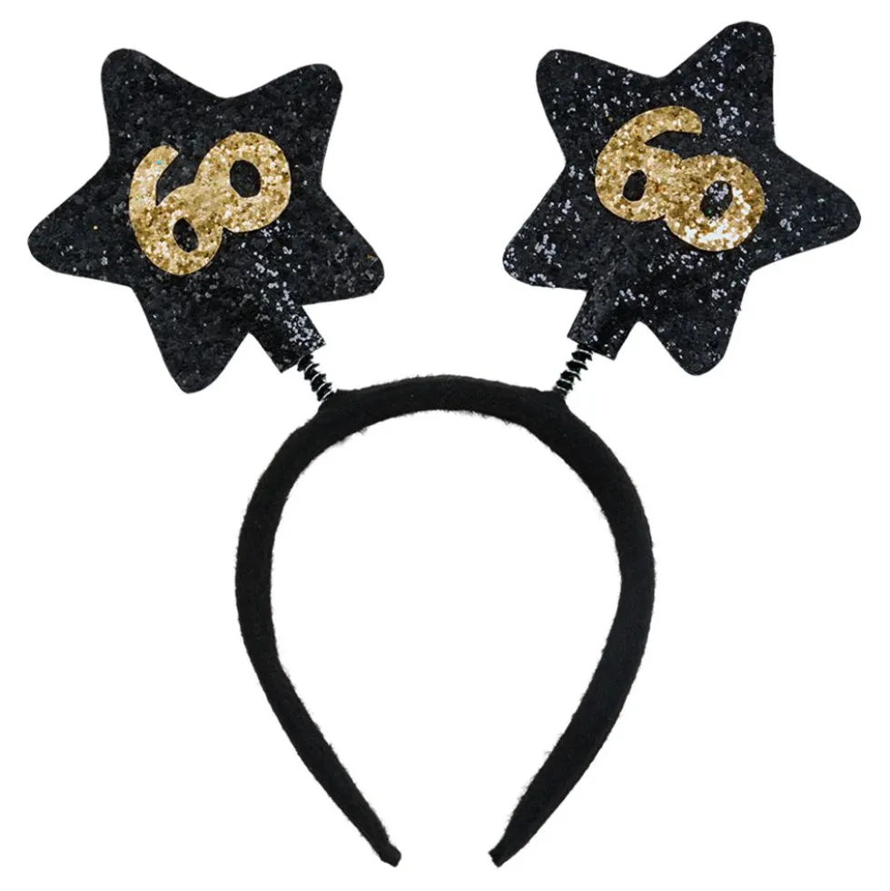 Hårbøjle 60 Birthday Star