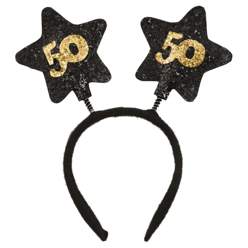 Hårbøjle 50 Birthday Star