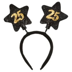 Hårbøjle 25 Birthday Star