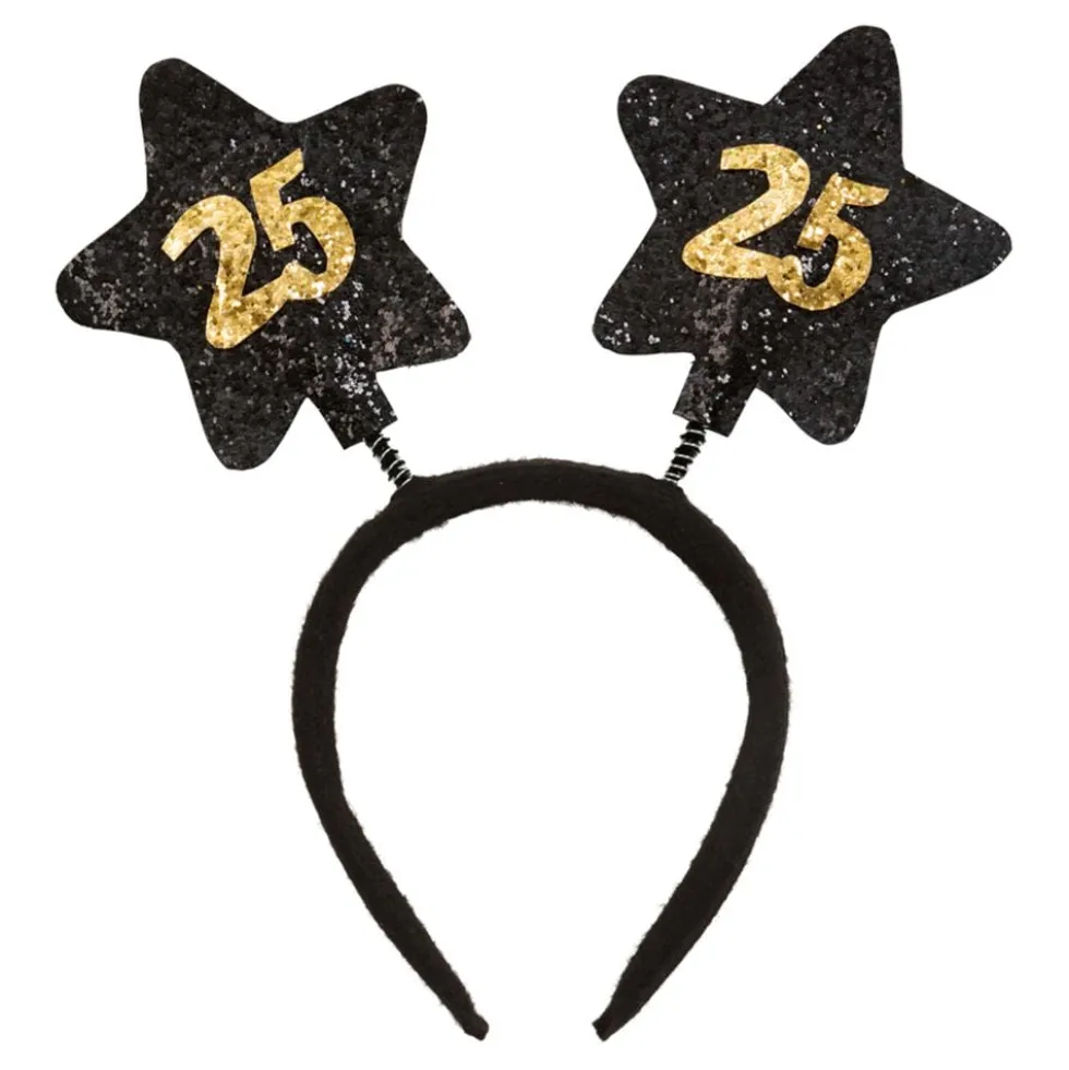 Hårbøjle 25 Birthday Star