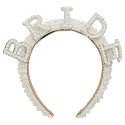 Hårbøjle Bride med Perler